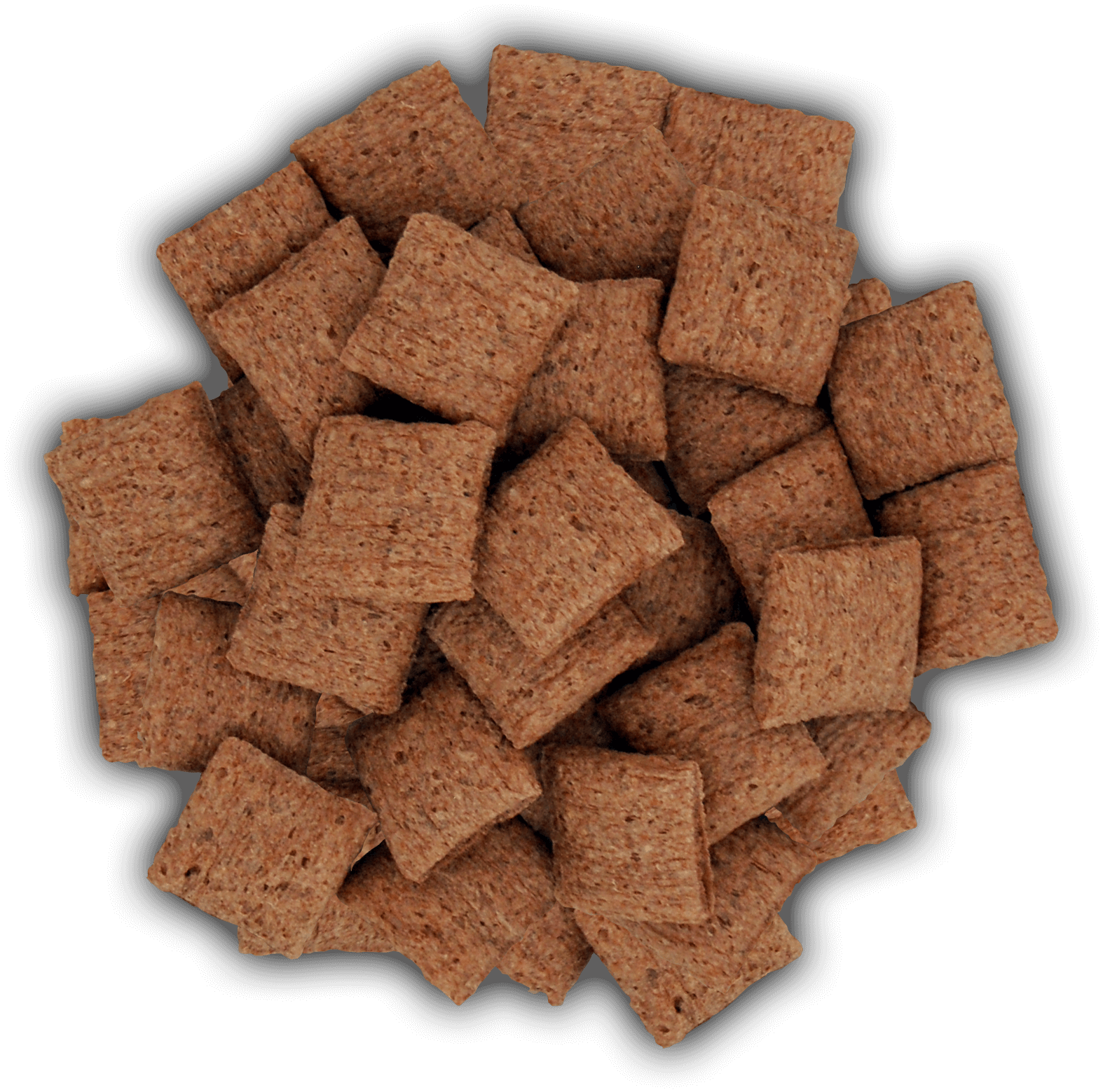 Zbożowe poduszki z nadzieniem o smaku czekoladowym