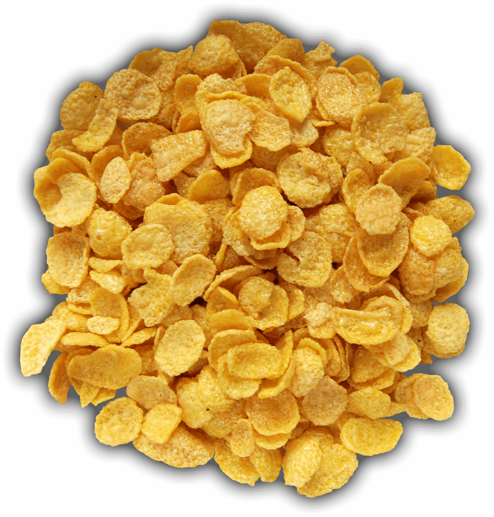 Cornflakes with honey