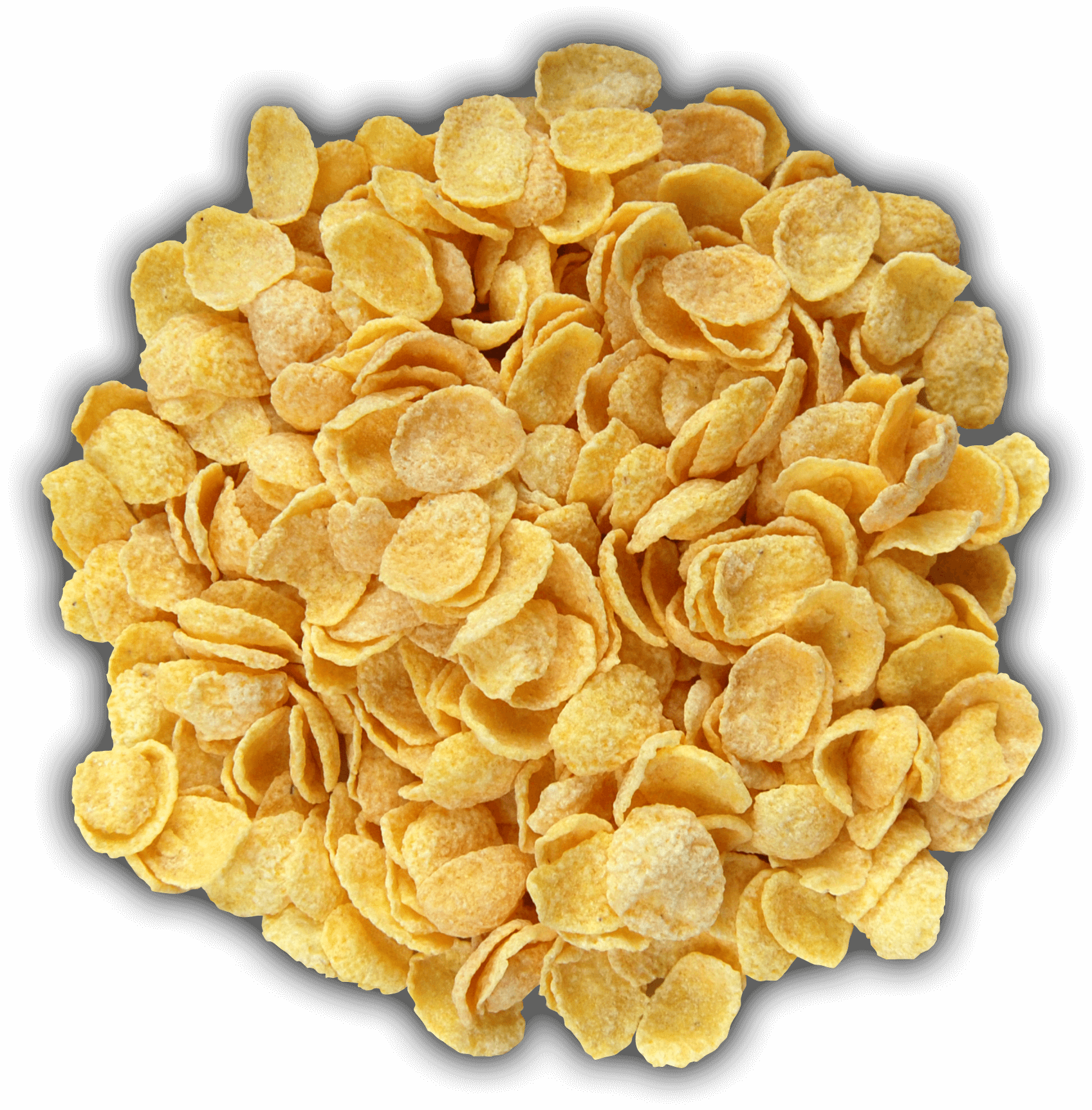 Cornflakes with sugar
