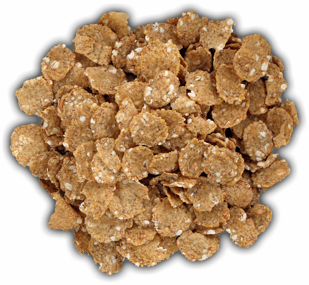 Extruded wheat flakes no sugar added