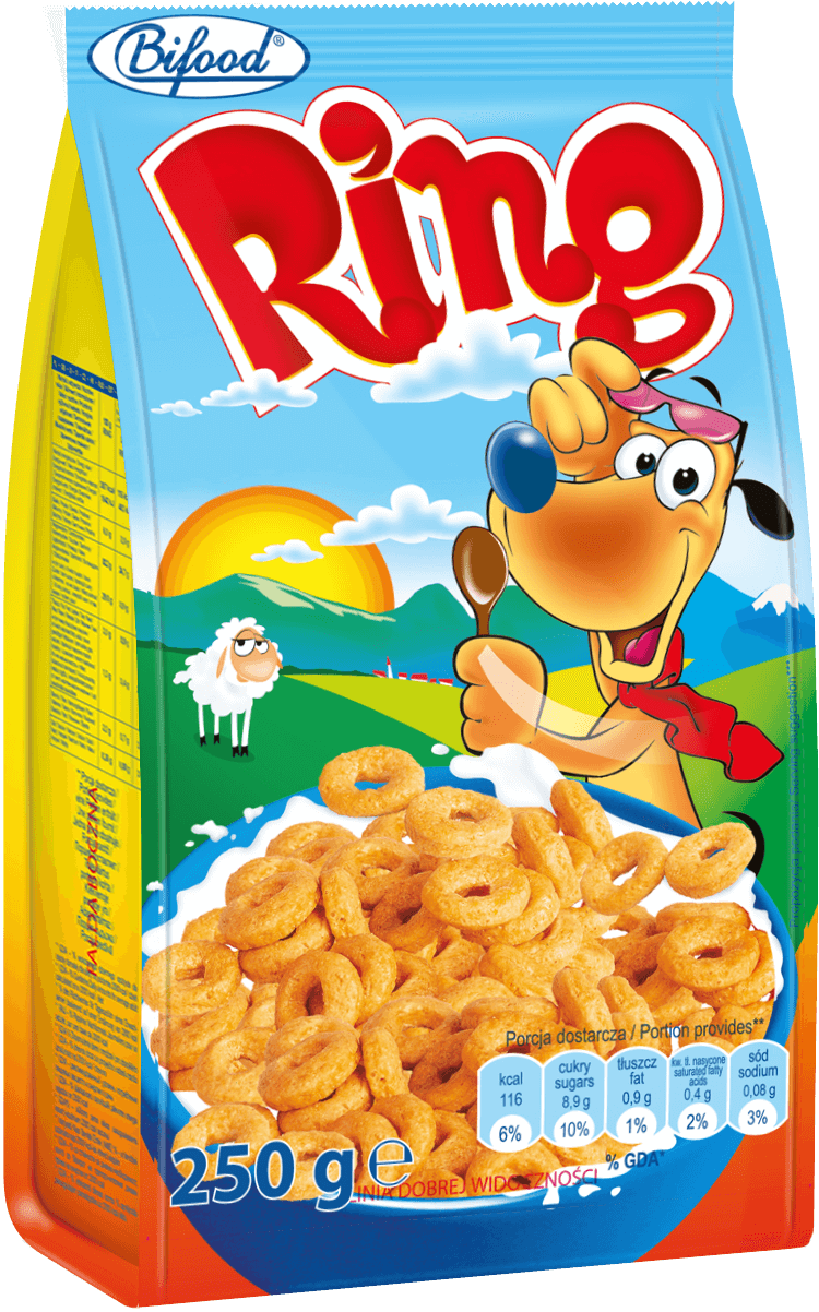 RING Honey cereal rings – Bifood